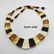 Cleopatra's collar flat necklace Baltic amber - 6