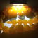 Old Baltic Amber Necklace Toffee Colour Round Beads - 9
