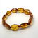 Luxury bracelet with carved Baltic amber - 7