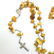 Vintage Catholic rosary cross Baltic amber beads - 3