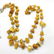 Vintage Catholic rosary cross Baltic amber beads - 4