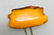 Vintage Amber Double Brooch with chain - 4