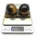 Two baltic amber baoding balls with plate 79,5g - 2