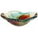 Alfredo Barbini Italian Murano Centerpiece Glass Bowl,