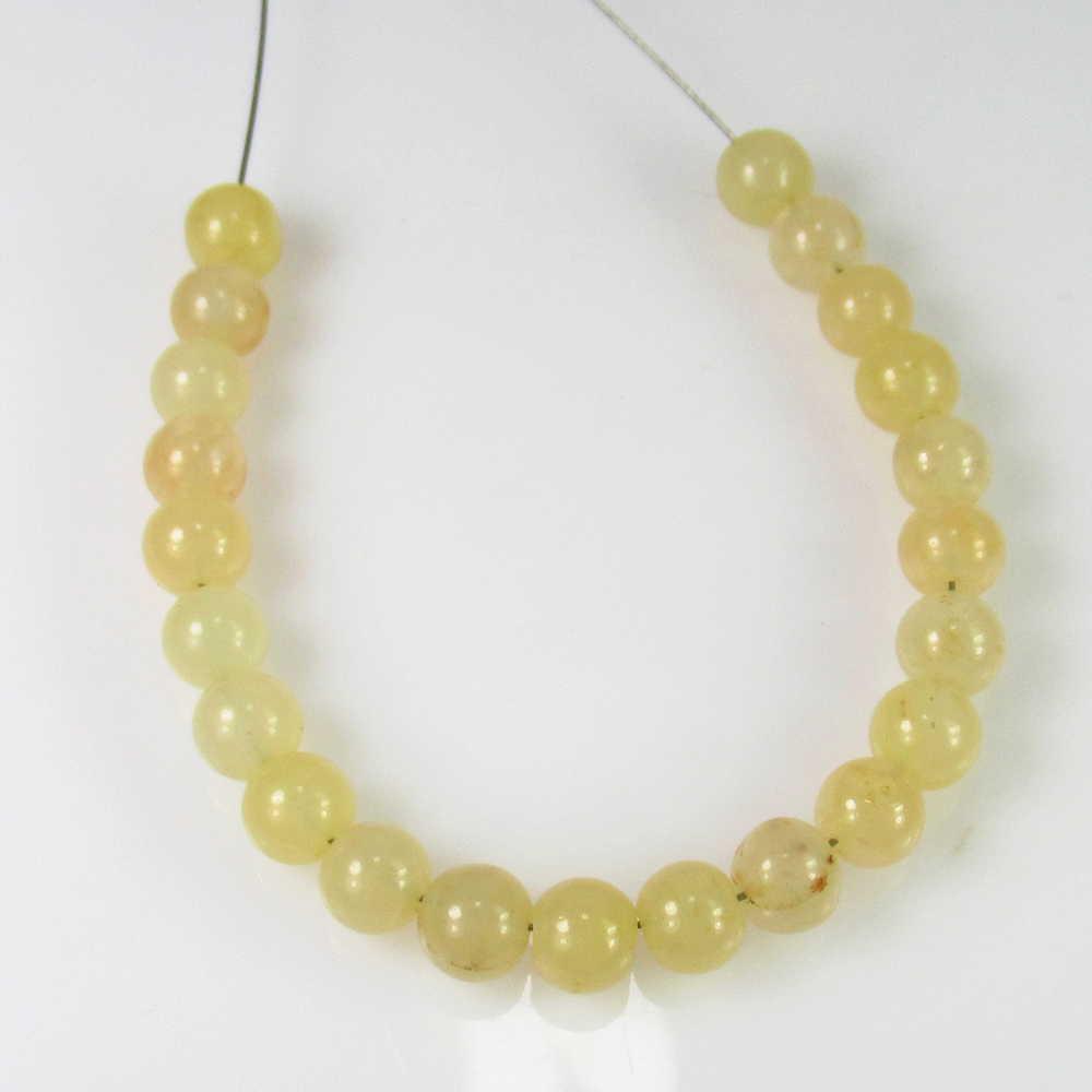 25.62 Ct Genuine 22 Drilled Moonstone Ball Beads (1 of 2)