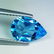 Natural Blue Topaz Pear Cut 1.92 ct - 4