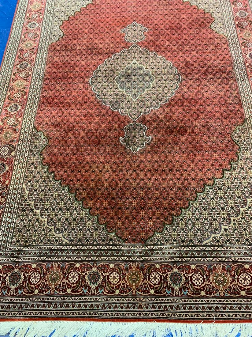 Hand Woven Persian Tabriz Silk& Wool 50 RAj Rug 7x10 (1 of 15)