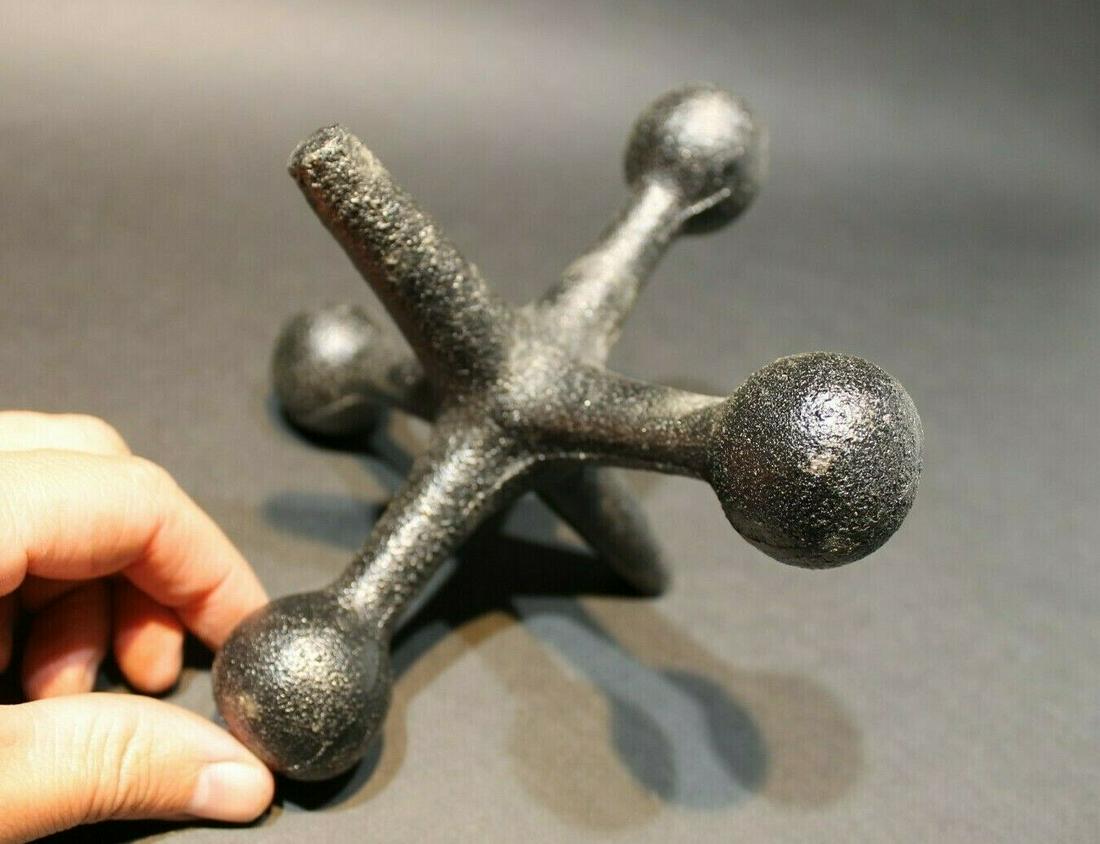 Cast Iron Large Jack Statue Bookend Door Stop: 7 1/4" x 5 1/2" Such a charming heavy reproduction cast iron "Jack". Nice solid quality! Such a great item makes a great door stop bookend even a paperweight. All solid cast iron All our items come wi