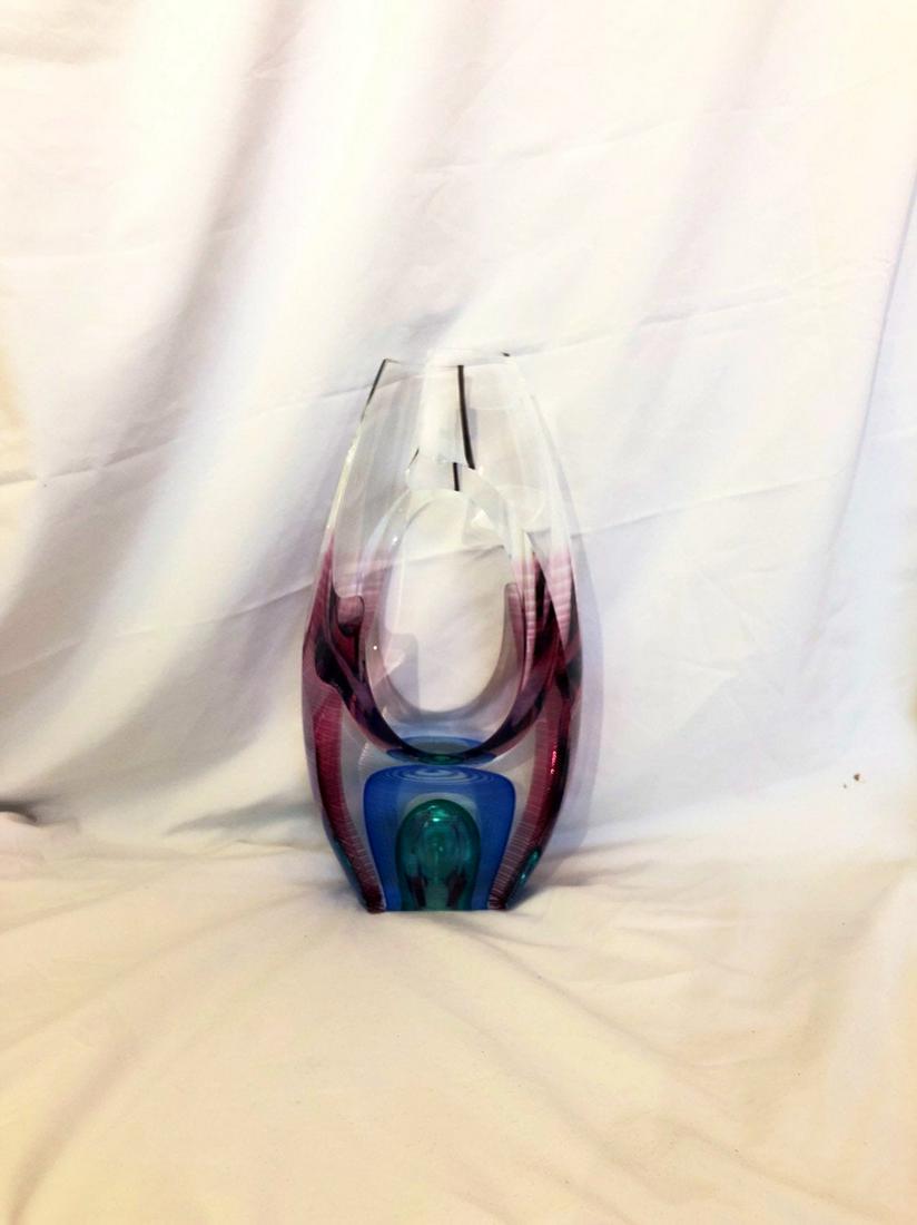 Michael David and Kit Karbler Art Glass 20293: Item details Vintage from before 2000 I can hardly describe this work of art with words so I ask that you view the pictures. This is a very heavy piece in almost new condition. Kit Karbler & Mic