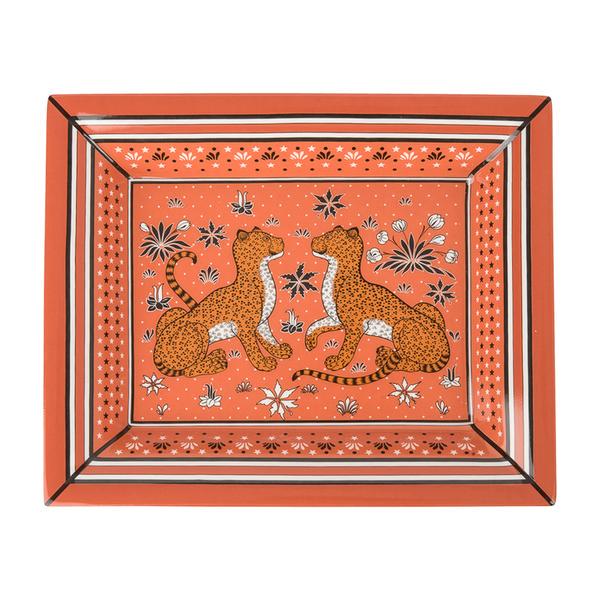 Hermes Change Tray Leopards Porcelain new (1 of 9)