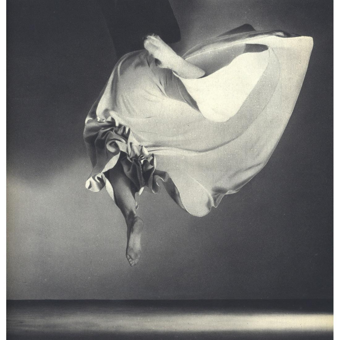 BARBARA MORGAN - Modern Dance: Artist: BARBARA MORGAN Print Title: Modern Dance Medium: Sheet-fed Gravure Printing Date: 1940's Printed in France Image Size: 8.75 x 9 inches Barbara Morgan (1900 -1992) was an American photographer
