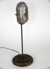 SMALLER FRENCH INDUSTRIAL MODERNIST HUBLOT FACTORY DESK First Image