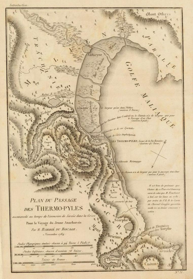 Plan Du Passage Des Thermo-Pyles (1 of 1)