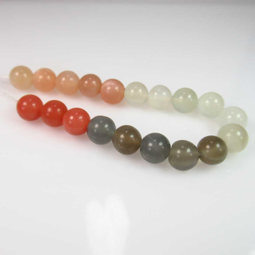 21.31 Ct Genuine 19 Drilled Moonstone Ball Beads: No Reserve! Title: 21.31 Ct Genuine 19 Drilled Moonstone Ball Beads Stone Clarity: Semi-Transparent Gemstones: Natural Moonstone Beads Carat Weights: 21.31 Size/Dimensions: 5.40 - 5.70 mm / 19 PC's Ad