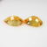 7.23 Ct Genuine Orange Yellow Citrine Pear Pair - 2
