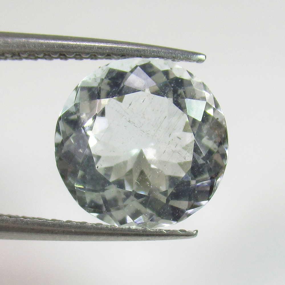 2.92 Ct Genuine Aquamarine Round Cut (1 of 2)