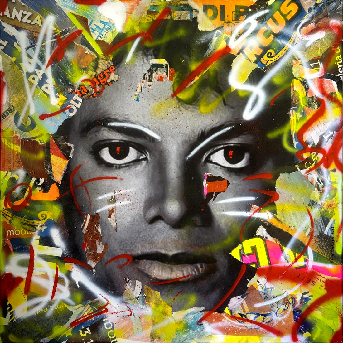 THE WHOLE NINE YARDS - Ed. 1/5: Artist: Filippo Imbrighi (Italy 1975) Title: THE WHOLE NINE YARDS - Ed. 1/5 Medium: Print on Canvas Dimensions: 59.05 inches x 59.05 inches = 150 cm x 150 cm Description: "Limited edition print on can