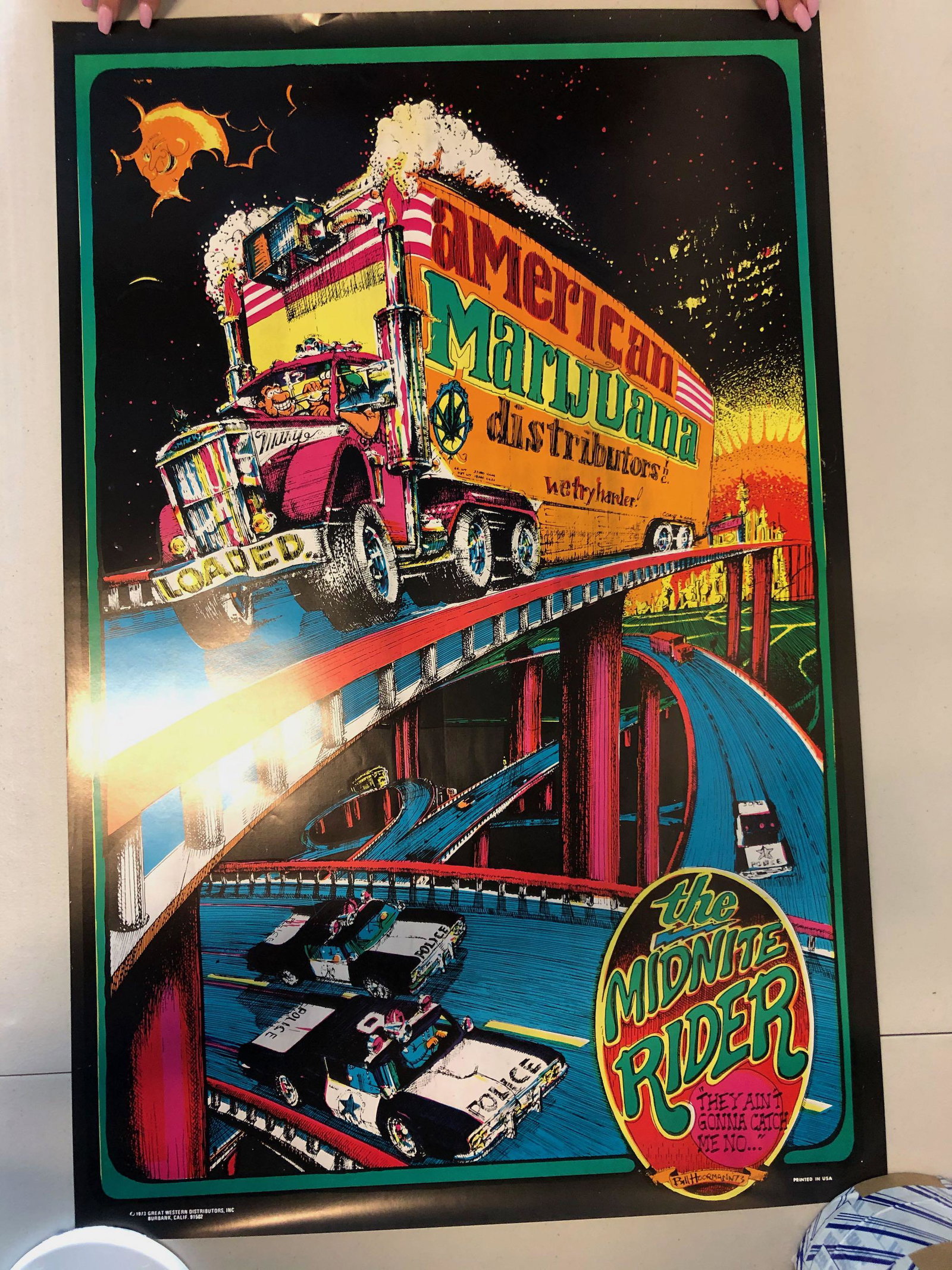 Bill Hoorman - AMERICAN MARIJUANA DISTRIBUTORS POSTER (1 of 3)