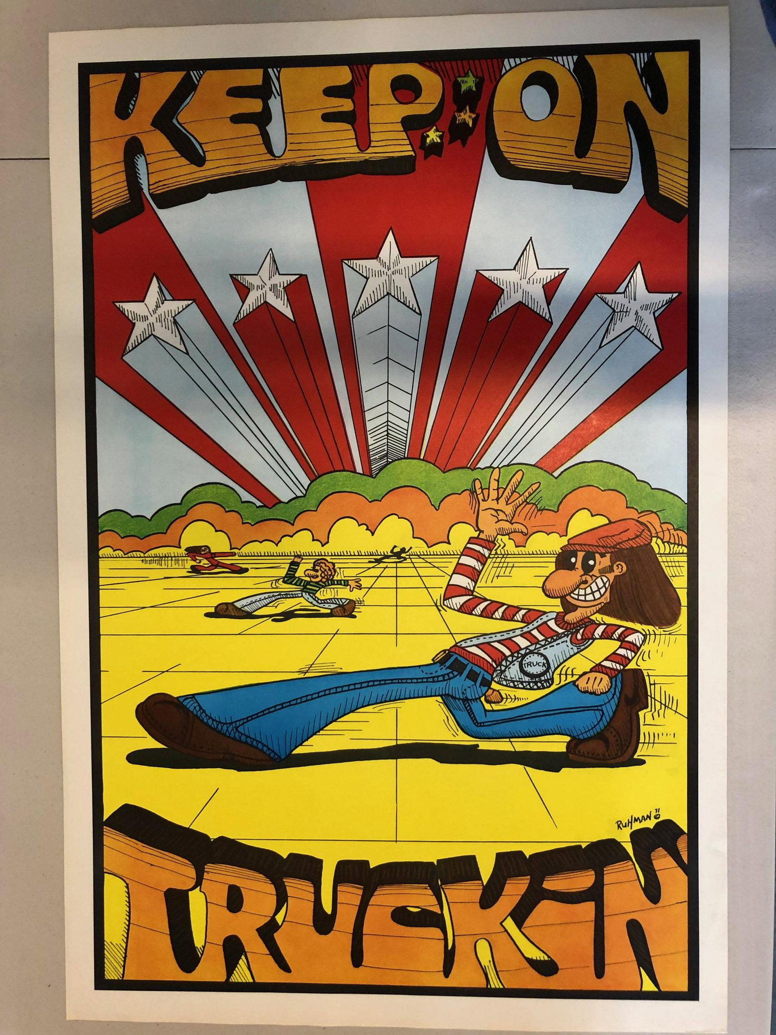 RUHMAN - KEEP ON TRUCKIN - VAGABOND (1 of 1)