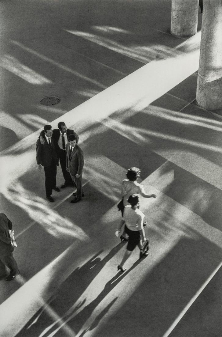 RENE BURRI - Rio de Janeiro, 1960: Artist: Rene Burri Title: Rio de Janeiro, 1960 Medium: Photo Litho, 1989, Great Britain Dimensions: 7.2x10.85" Heat Wax Mounted on 11x14" Conservation Board René Burri (1933 – 2014) was a Swiss pho