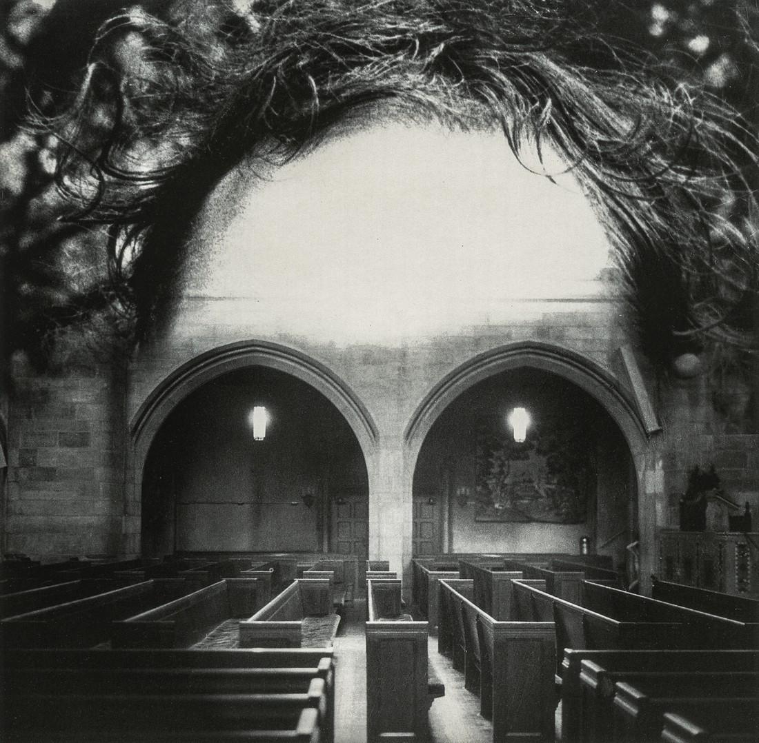 SCOTT MUTTER - Anthropomorphic Arches: Artist: Scott Mutter Title: Anthropomorphic Arches Medium: Photo Litho, 1992, USA Dimensions: 6.85x6.7" Heat Wax Mounted on 11x14" Conservation Board Scott Mutter (1944-2008) was an American photograp