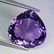 10.50 ct Natural Amethyst Pear Cut - 4