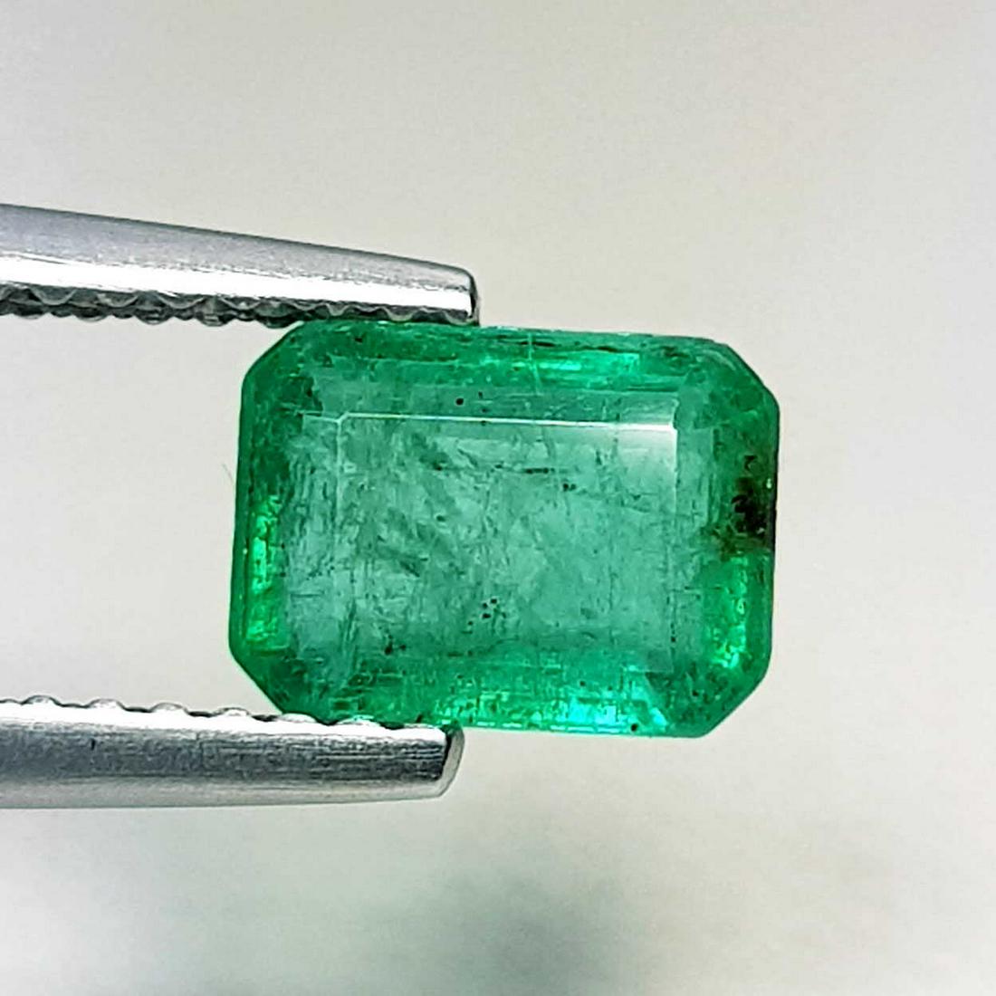 Natural Emerald Octagon Cut 1.37 ct (1 of 5)