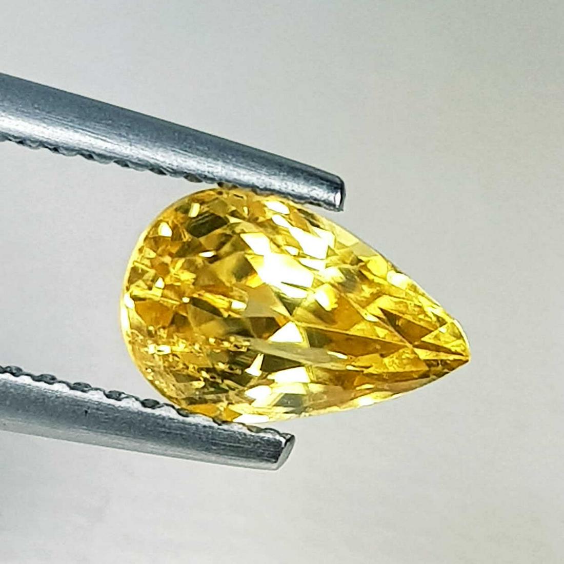 1.97 ct Natural Zircon Pear Cut: No Reserve! Title: 1.97 ct Natural Zircon Pear Cut Color/Clarity: VVS Gemstones: Loosegemstone Carat Weights: $2 Size/Dimensions: 8.50 x 5.50 x 4.70 Additional Information: Pear - Cambodia Shipping: