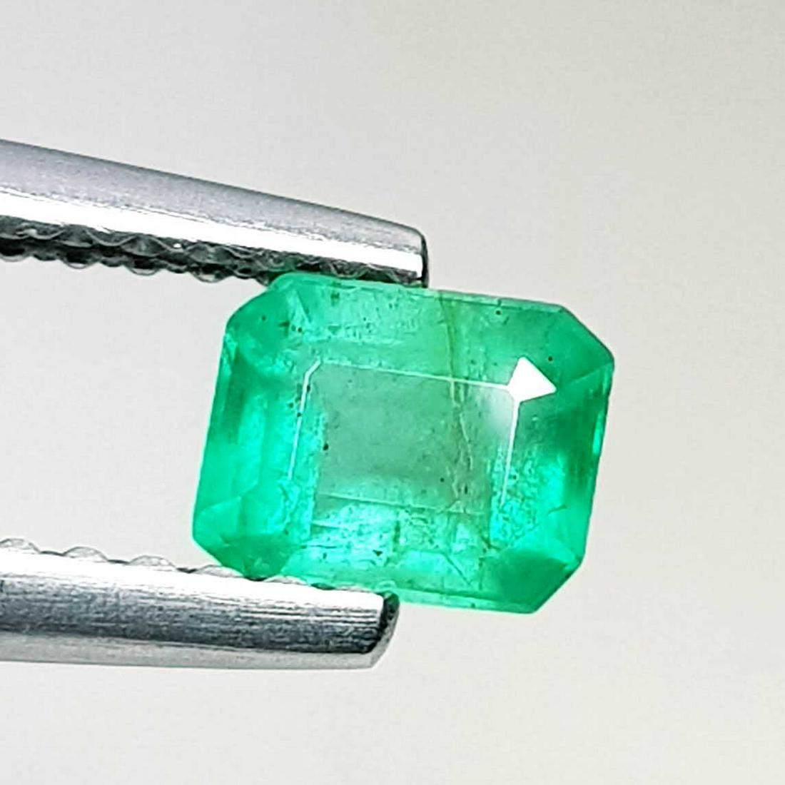 Natural Emerald Octagon Cut 0.49 ct (1 of 5)