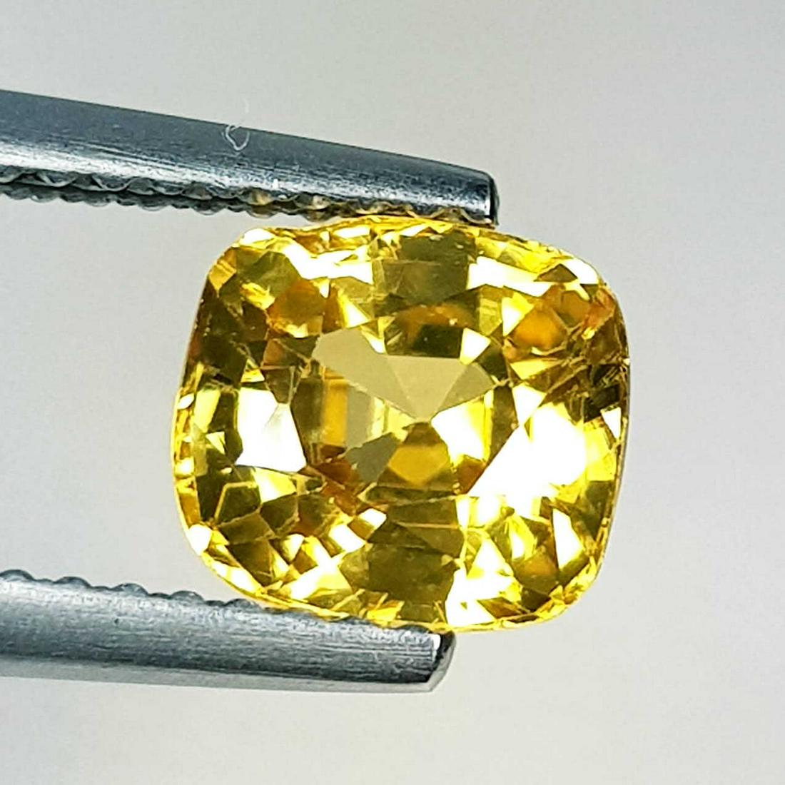 1.90 ct Natural Zircon Cushion Cut: No Reserve! Title: 1.90 ct Natural Zircon Cushion Cut Color/Clarity: VVS Gemstones: Loosegemstone Carat Weights: $2 Size/Dimensions: 6.80 x 6.20 x 4.10 Additional Information: Cushion - Cambodia Shipp