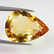 6.32 Ct Genuine Yellow Citrine Pear Cut