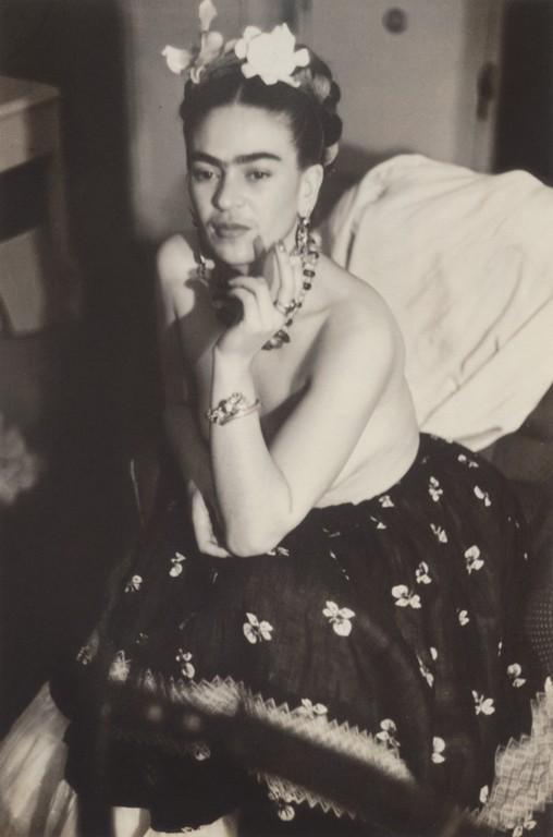 JULIEN LEVY - Frida Kahlo, 1938: Artist: Julien Levy Title: Frida Kahlo, 1938 Medium: Photo Litho, 2006, Japan Dimensions: 5.8x8.8" Heat Wax Mounted on 11x14" Conservation Board Reserve: $45.00 Shipping: Domestic: Flat-rate of $15.0