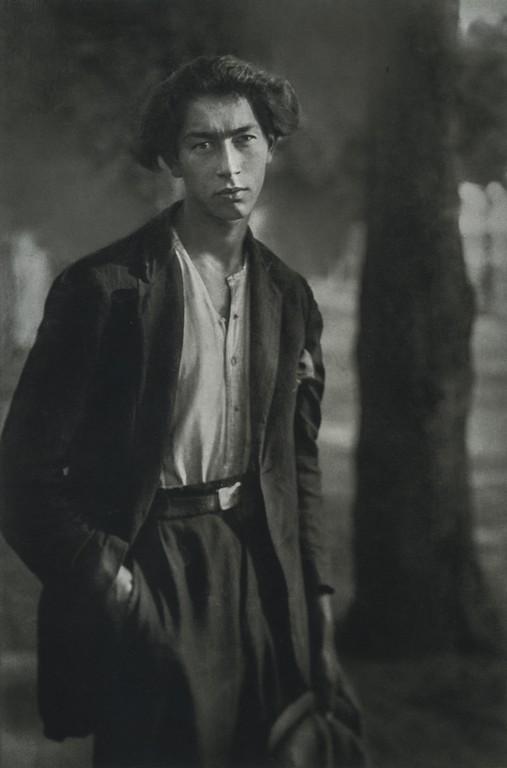 AUGUST SANDER - Gypsy, Westerwald, 1932: Artist: August Sander Title: Gypsy, Westerwald, 1932 Medium: Photo Litho, 1980, USA Dimensions: 6.6x10" Heat Wax Mounted on 11x14" Conservation Board August Sander (1876 - 1964) was a German portrait