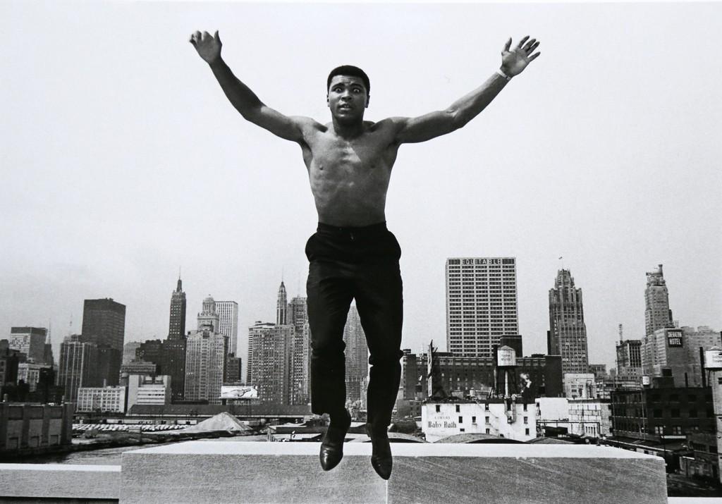 THOMAS HOEPKER - Muhammad Ali, Chicago, 1966: Artist: Thomas Hoepker Title: Muhammad Ali, Chicago, 1966 Date Printed: 2008 Medium: Photo Litho with Copyright Thomas Hoepker/Magnum Photos Printer Location: Italy Additional Info: 15x21.5 cm - 5.9x8