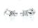 Classic 0.38CT Princess Cut Diamond Stud-Earrings 4 - 5