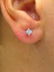 Classic 0.38CT Princess Cut Diamond Stud-Earrings 4 - 7