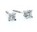 Classic 0.38CT Princess Cut Diamond Stud-Earrings 4 - 8
