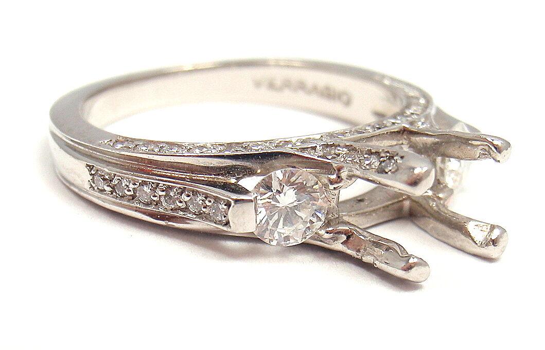 VERRAGIO PLATINUM .75 CTW DIAMOND PAST PRESENT FUTURE (1 of 12)