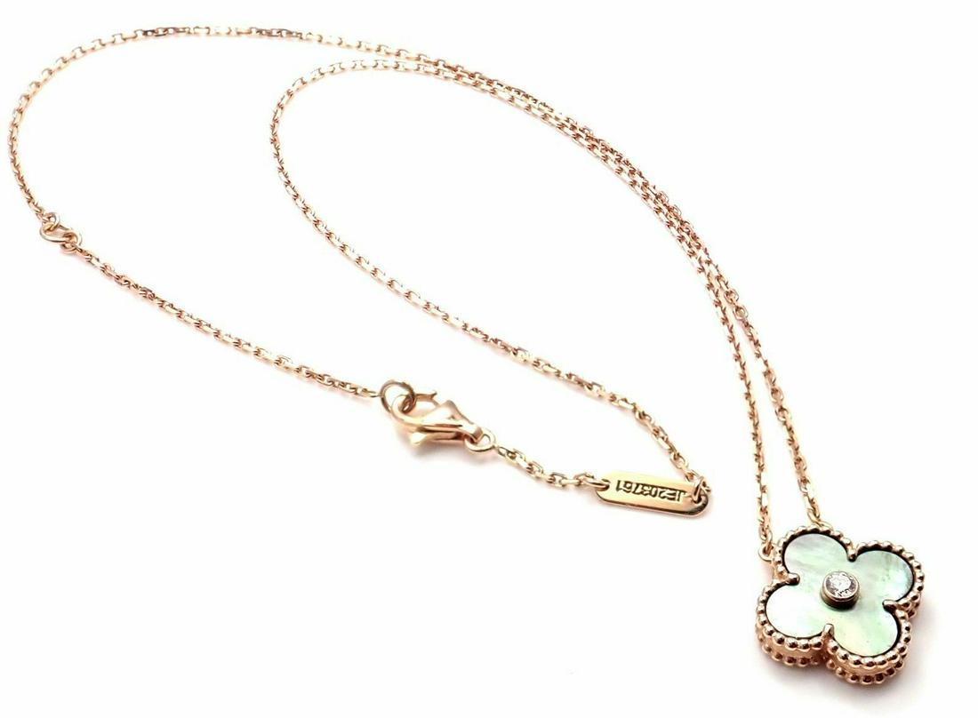 Van Cleef & Arpels Alhambra Diamond Grey Mother of (1 of 12)