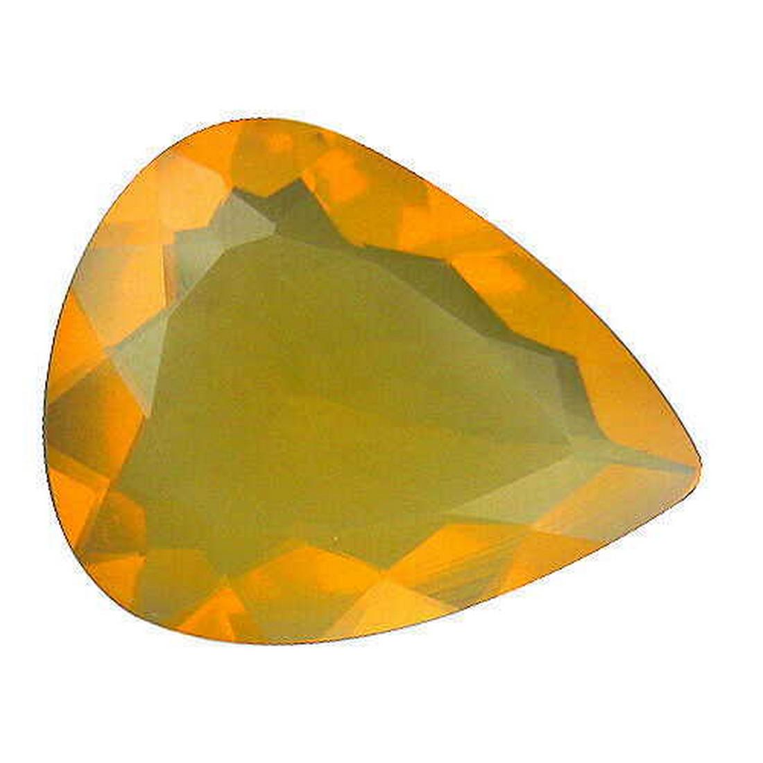 4 ct natural yellow mexican opal (1 of 8)