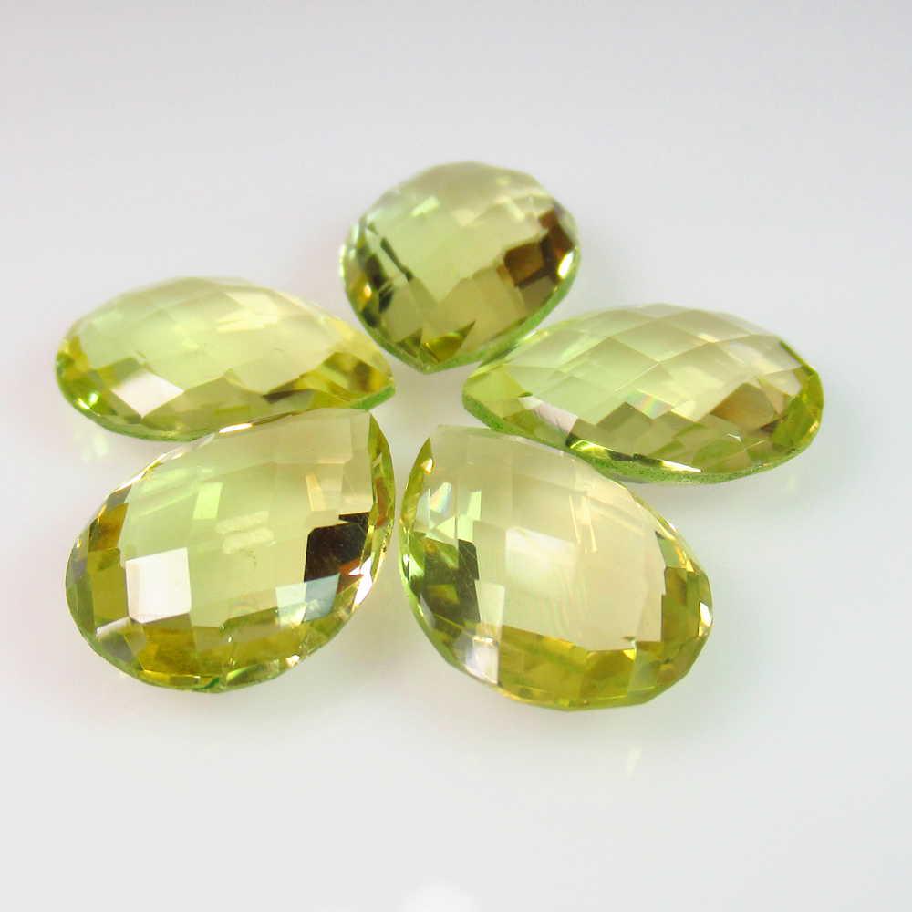21.64 Ct Genuine Lemon Quartz Pear Checkerboard Set: Title: 21.64 Ct Genuine Lemon Quartz Pear Checkerboard Set Stone Clarity: VVS Gemstones: Natuarl Lemon Quartz Carat Weights: 21.64 Size/Dimensions: 14.10 x 10.20 x 5.00 mm / 5 PC's Additional Informat