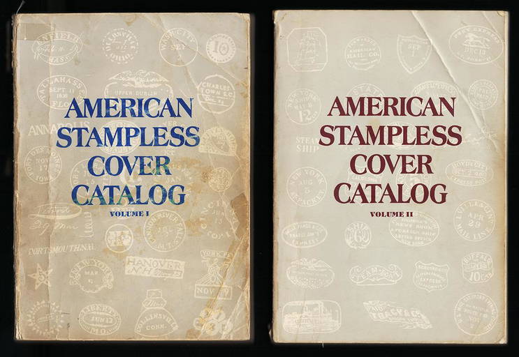 American Stampless Covers Catalogs Vol. 1 & 2