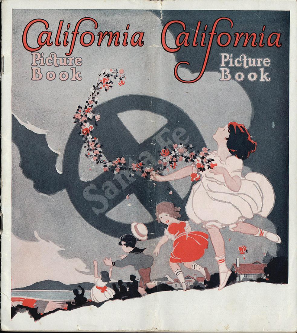 1927 illust. book of Calif. - Santa Fe Railway (1 of 6)