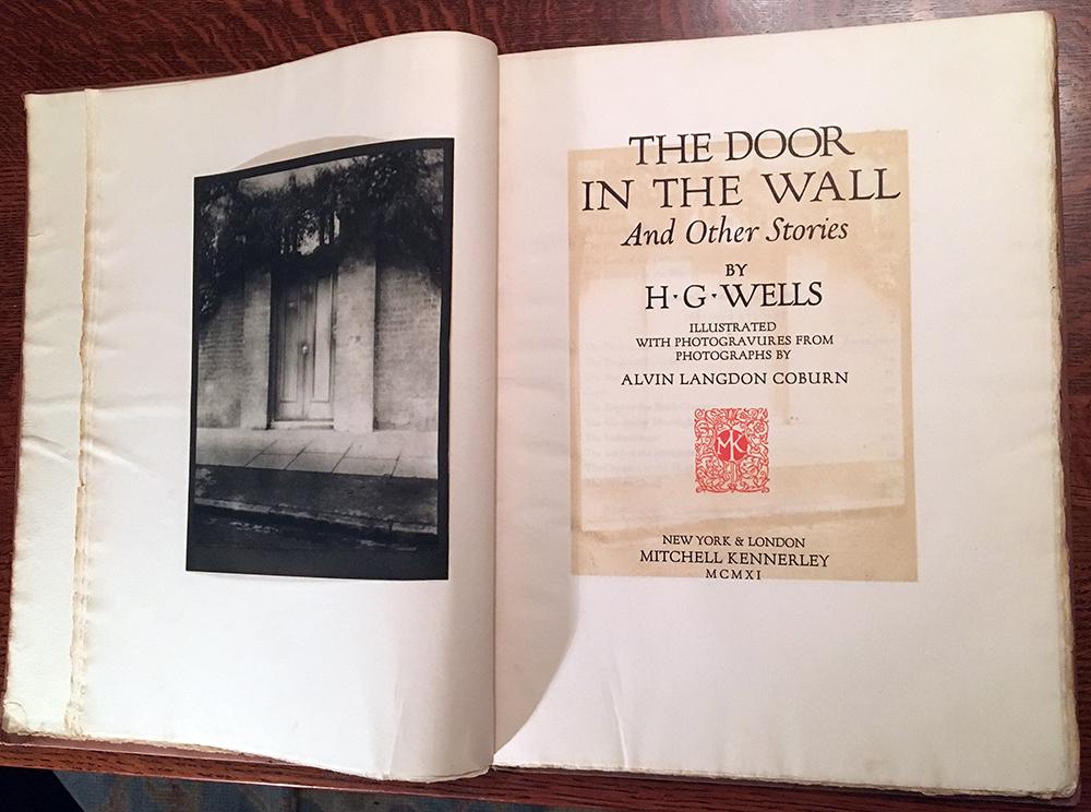 1/300 H. G. Wells “Door in the Wall” – 10 photogravures (1 of 6)