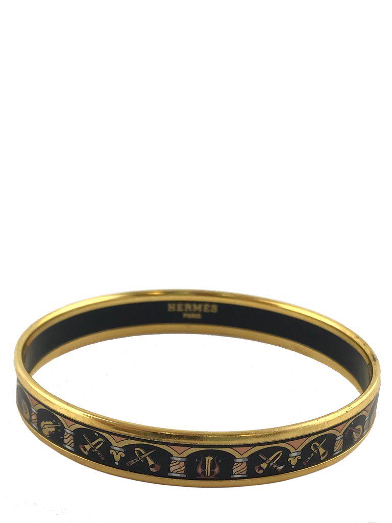 Hermes Printed Enamel Musical Instruments Narrow (1 of 13)