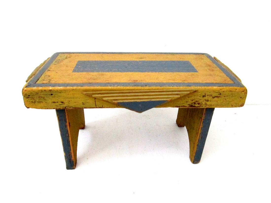 Early Yellow Footstool (1 of 8)