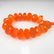 43.41 Ct Genuine 17 Carnelian Drilled Round Beads
