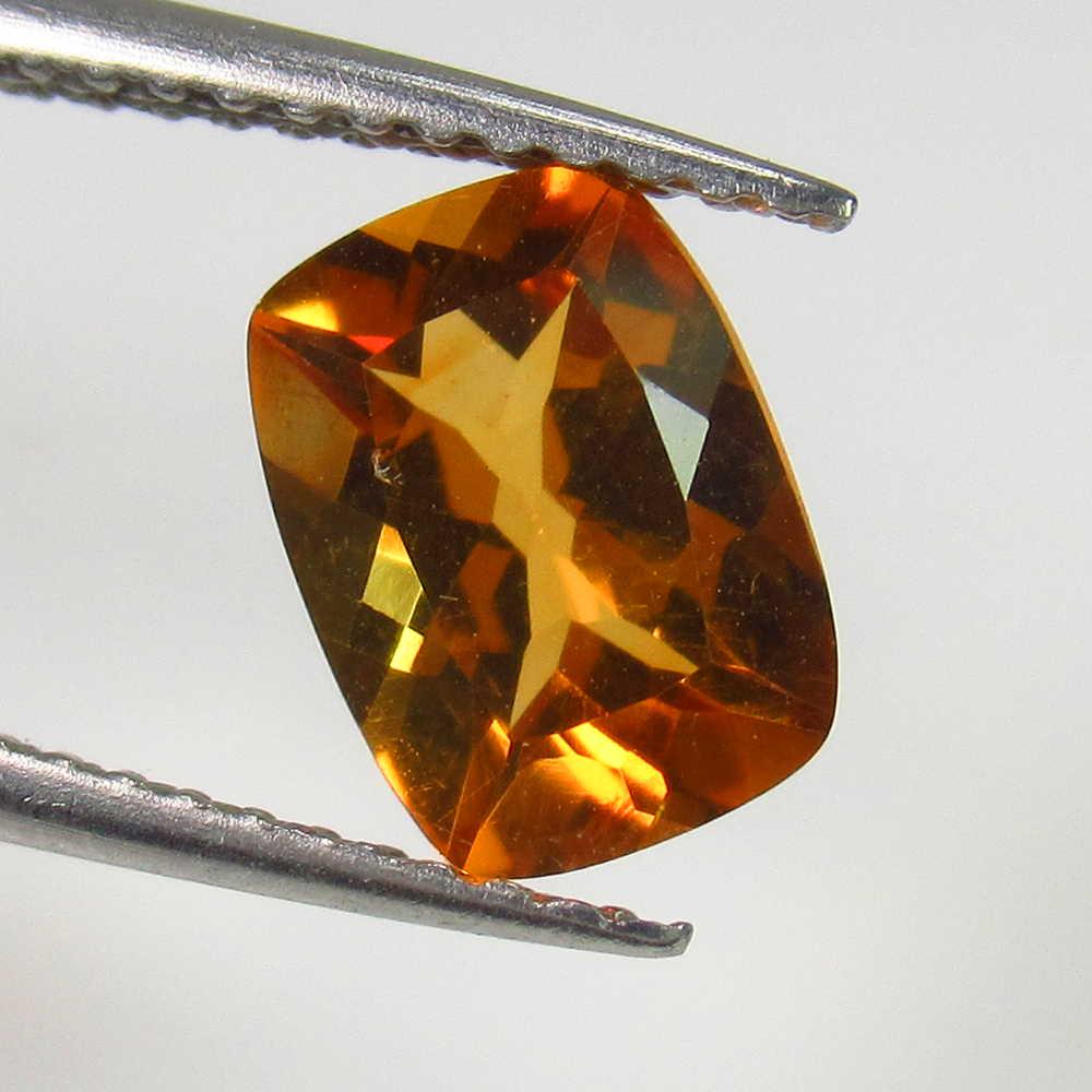 IGI Certified 1.20 Ct Genuine Orangy Yellow Citrine (1 of 2)