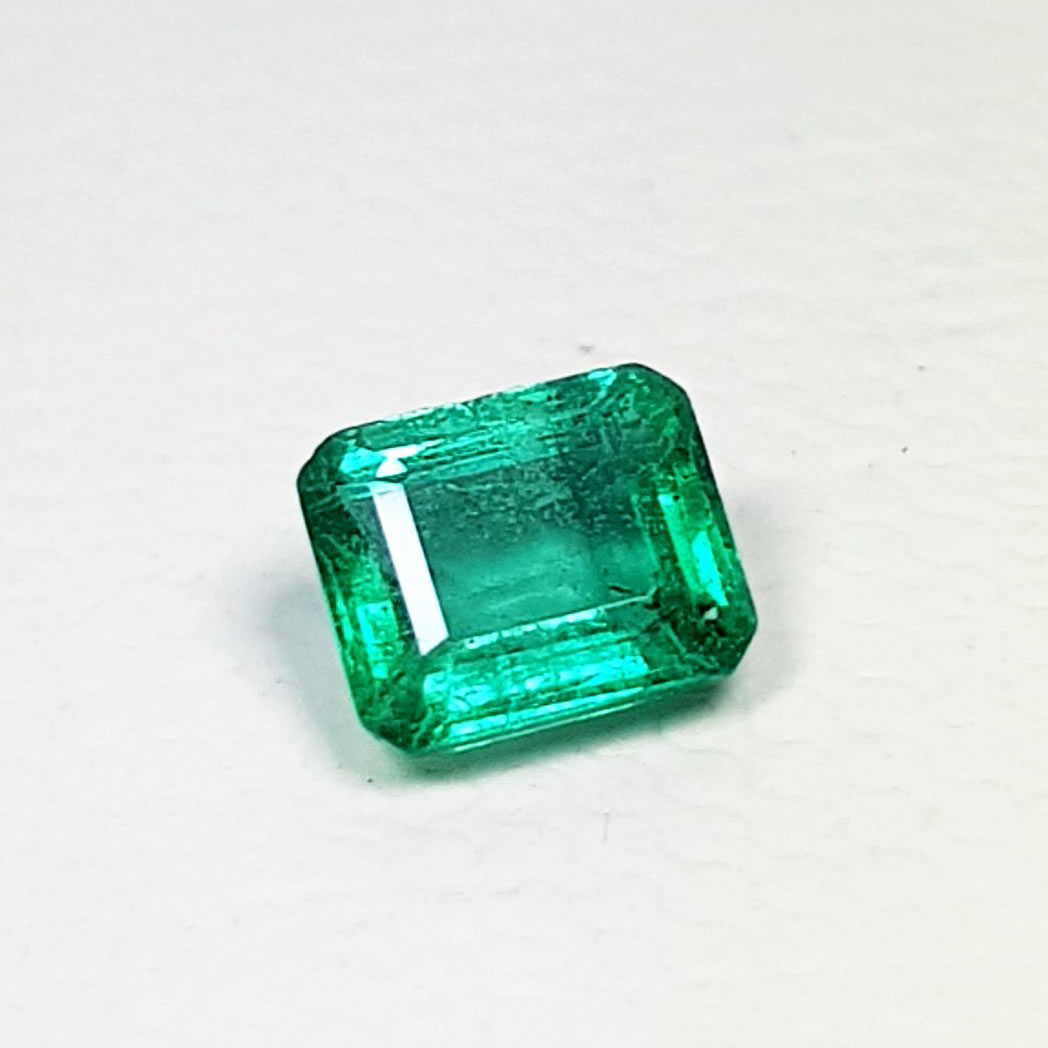 Natural Emerald Emerald Cut 0.52 ct (1 of 7)