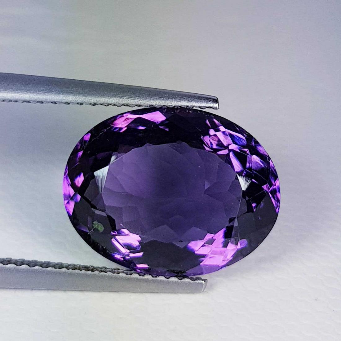 6.94 ct Natural Amethyst Oval Cut (1 of 6)